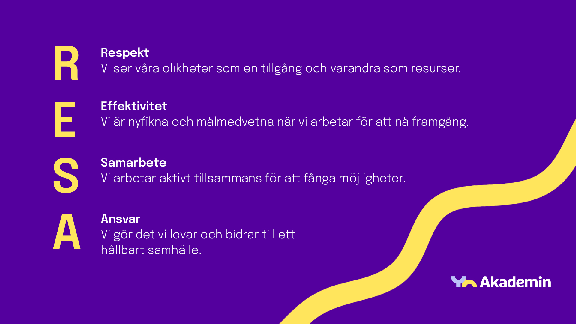 Vår värdegrund